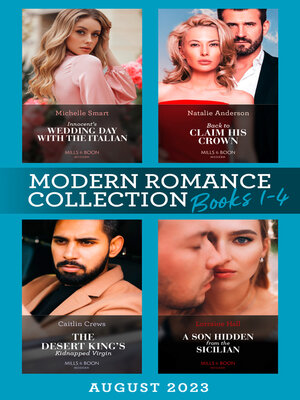 cover image of Modern Romance August 2023 Books 1-4